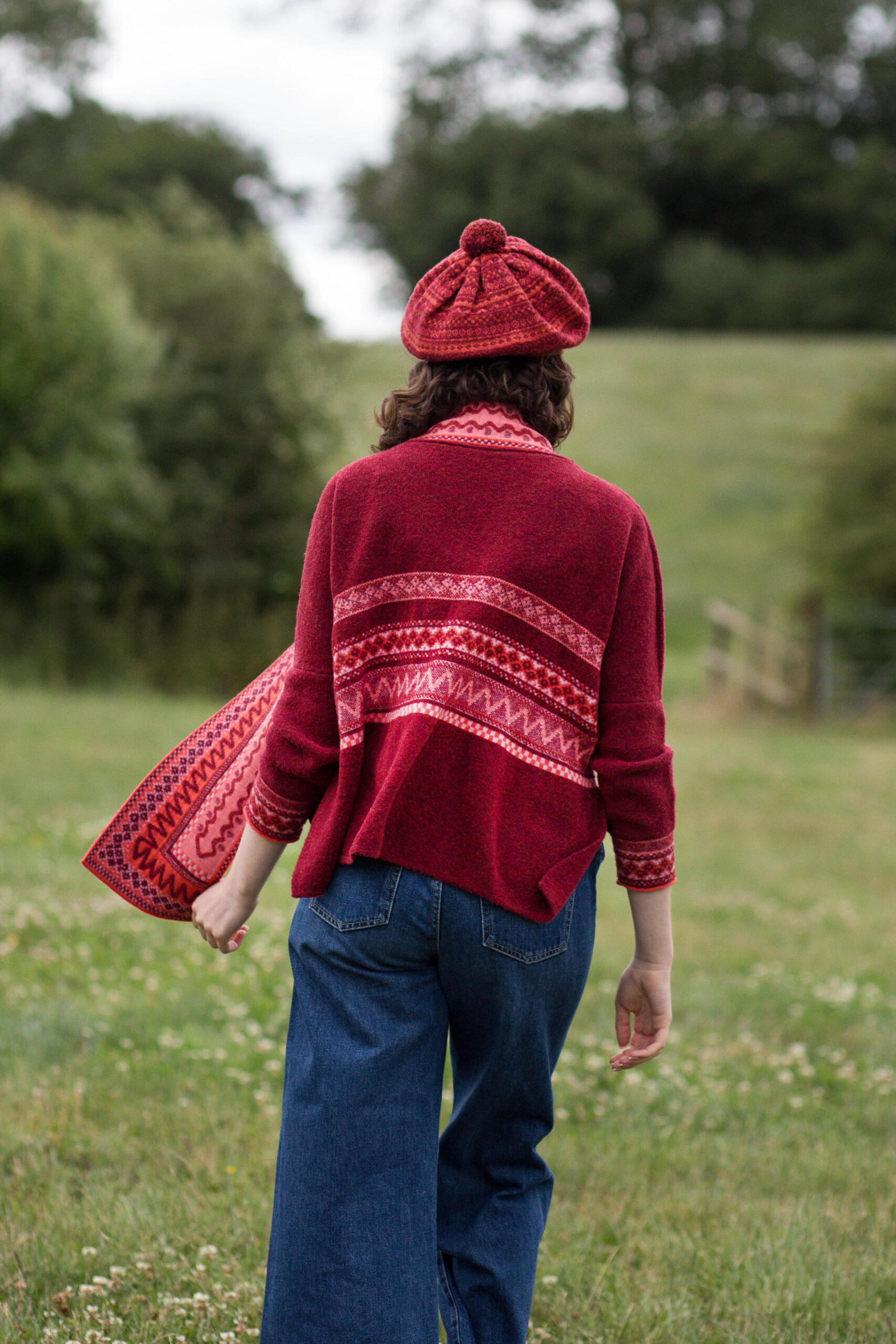 Blockley Jumper - Poppy - Cotswold Knit